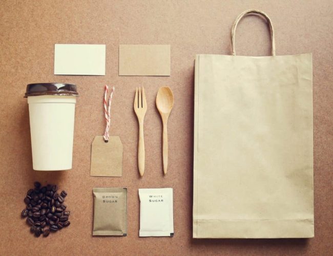 coffee branding identity mock up